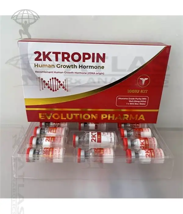 2ktropin 100iu kit with water