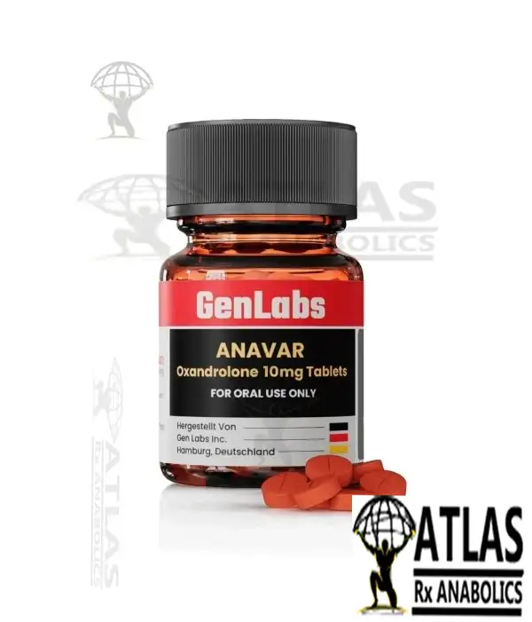 ANAVAR OXANDROLONE 10MG PER TAB – 100 TABs