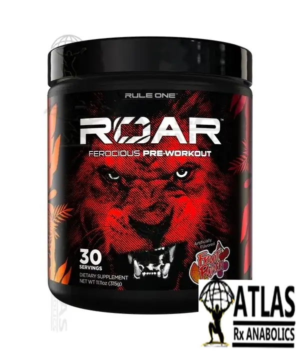 R1 ROAR PRE WORKOUT 315G TUB PEACH MANGO